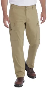 Spodnie Carhartt Rigby Cargo Trousers Khaki - Spodnie sportowe męskie - miniaturka - grafika 1