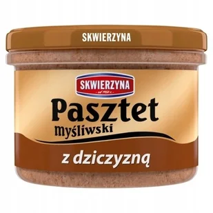 SAN SKWIERZYNA PASZTET MYŚLIWSKI Z DZICZYZNĄ W SŁOIKU 160g - Pasty warzywne - miniaturka - grafika 1