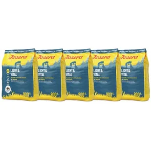Josera Light & Vital drób 5 x 900g - Sucha karma dla psów - miniaturka - grafika 1