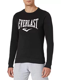 Bluzy męskie - Męska bluza do skateboardingu Everlast California Sports, czarna, rozmiar S - grafika 1