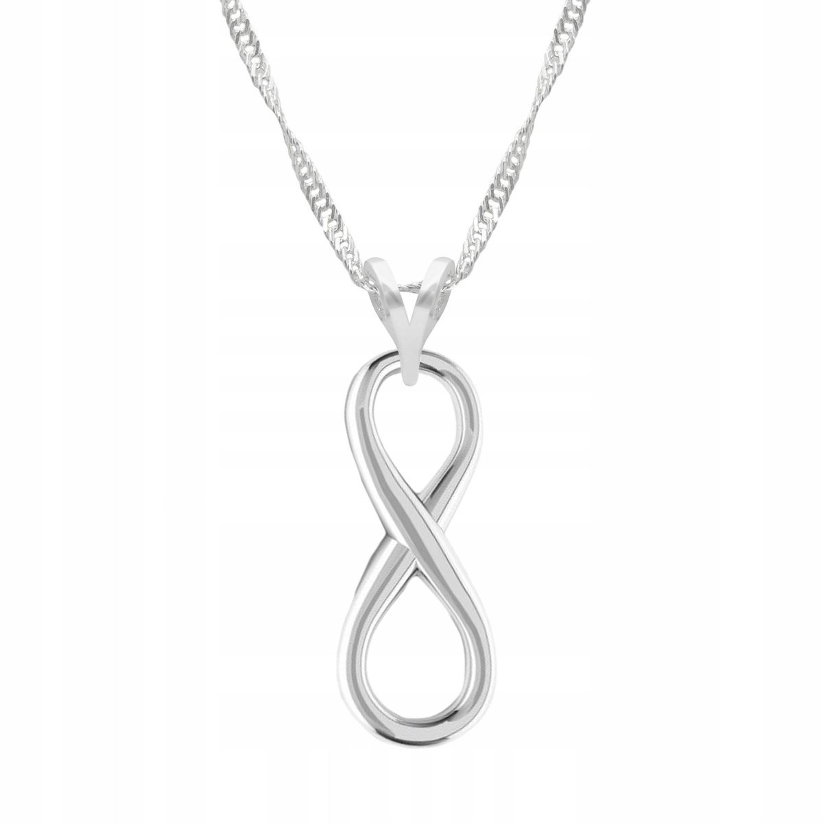 Naszyjnik Srebrny z Nieskończonością Infinity Nieskończoność SREBRO 925