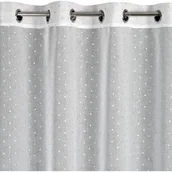 Firany - Firana gotowa EUROFIRANY Doti 140 x 250 cm Biały - miniaturka - grafika 1