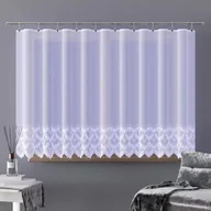 Firany - Firanka gotowa żakardowa alisma a149 300x160 cm biała - 160 cm 300 cm - miniaturka - grafika 1