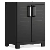 Skrzynie ogrodowe - KETER Szafa Detroit Low czarna 963510) - miniaturka - grafika 1