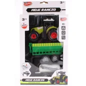 Samochody i pojazdy dla dzieci - Mega Creative Moje Ranczo Traktor B/o Akc Zestaw Pl. 12/24 - miniaturka - grafika 1