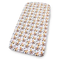 Prześcieradła dla dzieci - Kerstin PRZEŚCIERADŁO DO ŁÓŻECZKA 120x60 cm BAWEŁNIANE - miniaturka - grafika 1