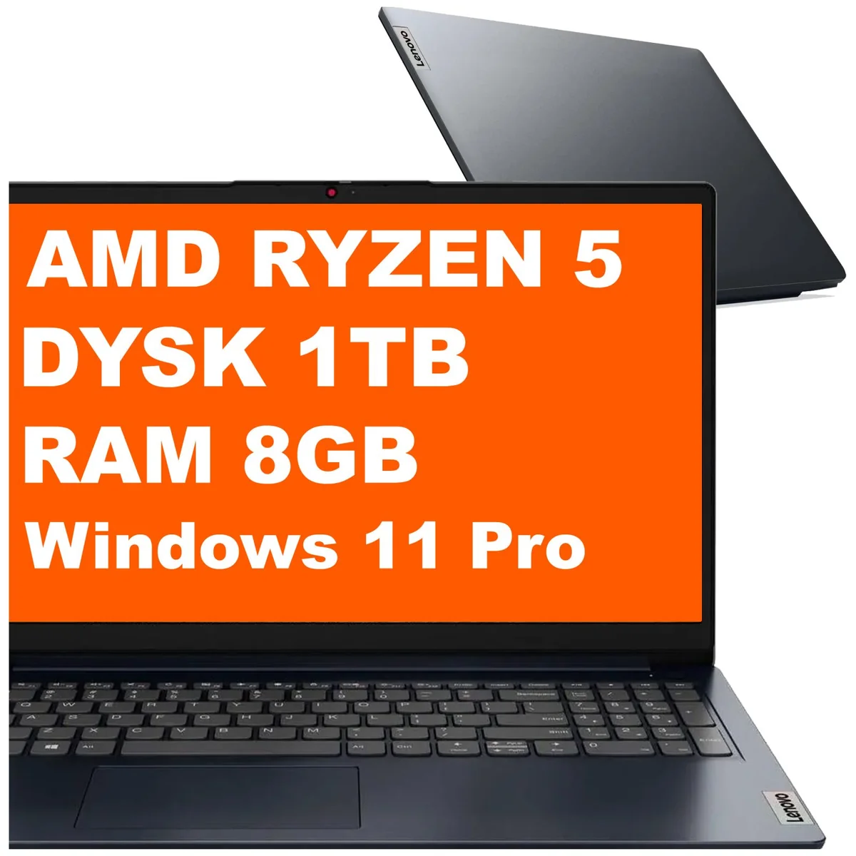 Lenovo IdeaPad 1 15AMN7 / 82VG00WXUS / AMD Ryzen 5 / 8GB / 1TB / Radeon 610M / 15,6