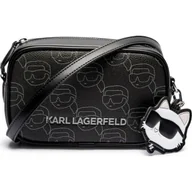 Torebki damskie - Karl Lagerfeld Listonoszka IKON MONO CC - miniaturka - grafika 1