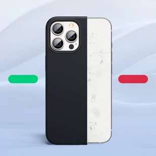 Ugreen Protective Silicone Case gumowe elastyczne silikonowe etui pokrowiec iPhone 13 Pro czarny - Etui i futerały do telefonów - miniaturka - grafika 4