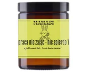 Świece - Praca Nie Zając Świeca Sojowa Zapachowa 180Ml Urodziny, Imieniny - miniaturka - grafika 1