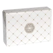 Opakowania gastronomiczne - Pudełko na tort 21x14x7cm rozeta 20szt Kram ^ - miniaturka - grafika 1