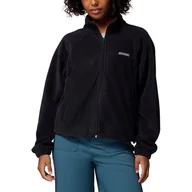 Bluzy damskie - Bluza damska Columbia Benton Springs Relaxed 2136221010 - czarna - miniaturka - grafika 1