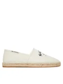 Espadryle męskie - KARL LAGERFELD Espadryle Kamino KL70126 Kremowy - miniaturka - grafika 1