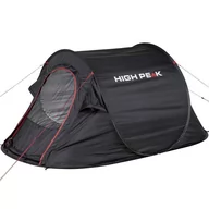 Namioty - High Peak Vision 2 Czarny Namiot tunelowy, Tent - miniaturka - grafika 1
