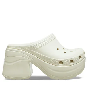 Klapki Crocs Siren Clog 208547 Beżowy - Klapki i japonki damskie - miniaturka - grafika 1