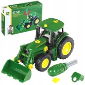 Samochody i pojazdy dla dzieci - Klein John Deere Traktor Do Skręcania DIY 3+ - miniaturka - grafika 1