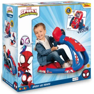 Smoby Spidey Symulator jazdy Spider-Man - Zabawy w naśladowanie dorosłych - miniaturka - grafika 10