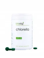 Witaminy i minerały - Bioalgi, Chlorella Tabletki, 400 Tab. - miniaturka - grafika 1