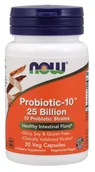 Witaminy i minerały - Now Foods NOW Probiotic-10 25 Billion 10 Probiotic Strains 30vegcaps - miniaturka - grafika 1