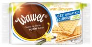 Ciastka - WAWEL WAFLE O SMAKU WANILIOWYM BEZ DODATKU CUKRU 110G zakupy dla domu i biura 60742434 - miniaturka - grafika 1