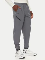 Odzież trekkingowa męska - Under Armour Spodnie outdoor UA Unstoppable 1388823 Szary Loose Fit - miniaturka - grafika 1