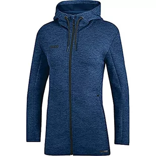 JAKO JAKO Premium Basics damska kurtka z kapturem niebieski marine meliert 38 6829 - Kurtki damskie - miniaturka - grafika 1