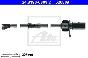 Styk ostrzegawczy, zużycie okładzin hamulcowych ATE 24.8190-0809.2 - Układ hamulcowy - akcesoria - miniaturka - grafika 1