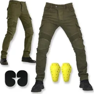 Spodnie rowerowe - VOLERO SPODNIE VOLERO JEANS QUAD MTB CROSS MOTOR ENDURO XL - miniaturka - grafika 1