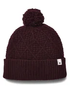 Czapki damskie - Black Diamond Wełniana czapka w kolorze bordowym - miniaturka - grafika 1