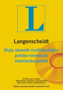 Duży Słownik Multimedialny Polsko-Niemiecki, Niemiecko-Polski - Książki do nauki języka niemieckiego - miniaturka - grafika 1