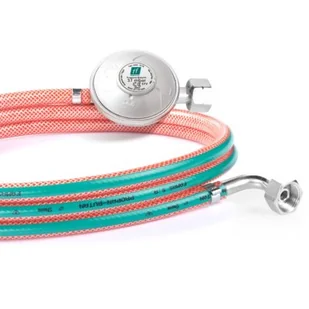 VÖGEL Wąż do gazu VÖGEL końcówka kątowa-krótka 2 m) - Akcesoria i części do kuchenek i piekarników - miniaturka - grafika 1