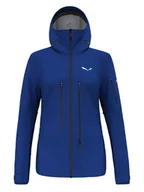 Kurtki i kamizelki sportowe damskie - Salewa Kurtka funkcyjna "Ortles GTX" w kolorze niebieskim - miniaturka - grafika 1