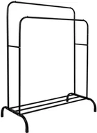 Wieszaki i stojaki - Minimalistyczny czarny wieszak stojący na ubrania B1-E48 - miniaturka - grafika 1