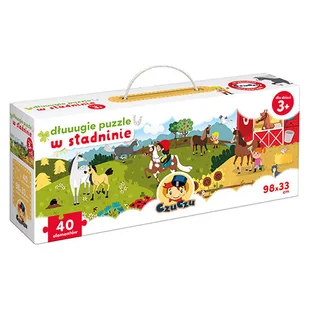 Czuczu Puzzle w stadninie dłuuugie puzzle 40 elementów - Puzzle - miniaturka - grafika 2