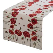 Obrusy i serwetki - Bieżnik EUROFIRANY CHO 40 x 100 cm Naturalny - miniaturka - grafika 1