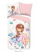 Pościel dla dzieci - Pościel syrenka księżniczka ocean 135x200 140x200 dla dziecka microfibra - miniaturka - grafika 1