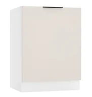 Szafki kuchenne - Szafka kuchenna pod zlew 60 cm beż piaskowy E8-H37 - miniaturka - grafika 1