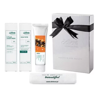 Dottore zestaw Diamante: C-flush cream rich + Novo forte + Puratore Home, 50ml + 30ml +100ml 1780-uniw - Zestawy kosmetyków damskich - miniaturka - grafika 1