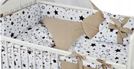 Pościel dla dzieci - Komplet Pościeli 6EL Do Łóżeczka 120X60 Zestaw Poszewki 120X90 Zestaw - miniaturka - grafika 1