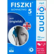 Cztery Głowy Fiszki. Angielski. Słownictwo 5 - audiobook (CD MP3) - Praca zbiorowa - Książki do nauki języka angielskiego - miniaturka - grafika 1