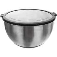 Miski i półmiski - Orion Miska kuchenna stalowa z pokrywką antypoślizgowa do sałatek mieszania 25,5cm 5l O-120294 + O-120294 - miniaturka - grafika 1