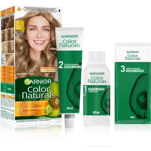 Garnier Color Naturals 7 Blond - Farby do włosów i szampony koloryzujące - miniaturka - grafika 1