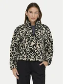 Bluzy damskie - ONLY Polar New Dallas 15311631 Czarny Regular Fit - miniaturka - grafika 1