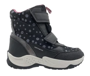 Buty dziecięce śniegowce zimowe ocieplane GEOX SENTIERO rozmiar 27 - Śniegowce damskie - miniaturka - grafika 1