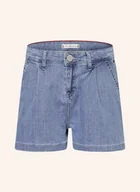 Spodenki damskie - Tommy Hilfiger Szorty Jeansowe blau - miniaturka - grafika 1