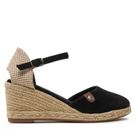 Espadryle damskie - Espadryle Refresh 171882 Czarny - miniaturka - grafika 1