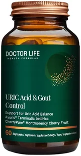 Suplement diety, Doctor Life, URIC Acid & Gout Control, 60 kaps. - Witaminy i minerały - miniaturka - grafika 1