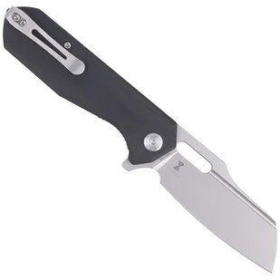 Nóż składany Kubey Knife Atlas, Black G10, Bead Blasted 14C28N by Jelly Jerry (KU328A) - Noże - miniaturka - grafika 3