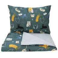 Pościel dla dzieci - POŚCIEL 160x100 DZIECIĘCA 2EL 100x160 + POSZEWKA 50X60 DO ŁÓŻECZKA ŁÓŻKA - miniaturka - grafika 1