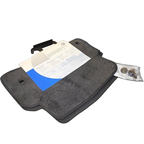 Volkswagen 3B0061226ECSDM zestaw dywaników tekstylnych z tyłu do Passat 5 w kolorze antracytowym